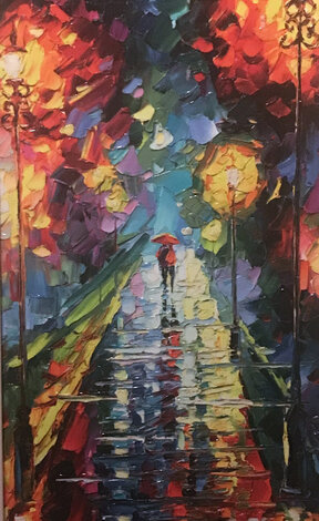 Until the Last Moment- Framed  Embellished Giclee on Canvas Limited Edition Print - Daniel Wall