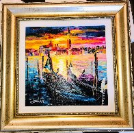 Stillness of Venice 2017 Embellished Limited Edition Print by Daniel Wall - 1 Stillness of Venice 2017 Embellished Limited Edition Print by Daniel Wall - 1