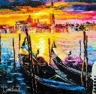 Stillness of Venice 2017 Embellished Limited Edition Print by Daniel Wall - 0 Stillness of Venice 2017 Embellished Limited Edition Print by Daniel Wall - 0