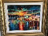 Glitter Harbor 2014 Embellished Limited Edition Print by Daniel Wall - 2