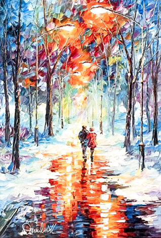 Love is a Matter AP 2016 Embellished Giclee on Canvas Limited Edition Print - Daniel Wall