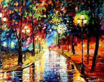 Fresh Walk 2017 35x42 Super Huge Original Painting - Daniel Wall Fresh Walk 2017 35x42 Super Huge Original Painting - Daniel Wall