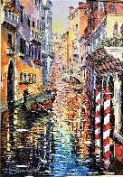 A Corner of Venice 2016 Embellished Limited Edition Print by Daniel Wall - 1 A Corner of Venice 2016 Embellished Limited Edition Print by Daniel Wall - 1