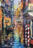 A Corner of Venice 2016 Embellished Limited Edition Print by Daniel Wall - 0 A Corner of Venice 2016 Embellished Limited Edition Print by Daniel Wall - 0
