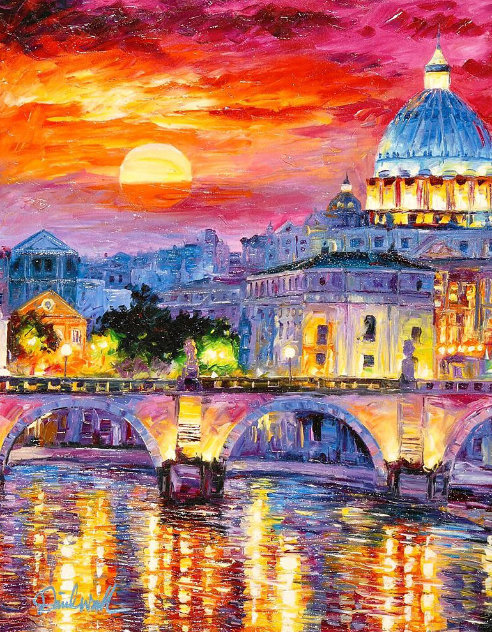 Glorious Roma Sky 2016 Embellished Limited Edition Print by Daniel Wall