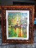 Reflection of Eiffel Tower 2016 Embellished - Paris, France Limited Edition Print by Daniel Wall - 3