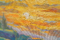 Golden Sun 2007 28x40 Huge Original Painting by Daniel Wall - 7
