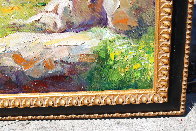 Golden Sun 2007 28x40 Huge Original Painting by Daniel Wall - 3