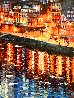 Porto City, Portugal 2014 48x41 Huge Original Painting by Daniel Wall - 5