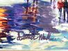 Snowy New York Embellished Giclee on Canvas 2014 - NYC Limited Edition Print by Daniel Wall - 4