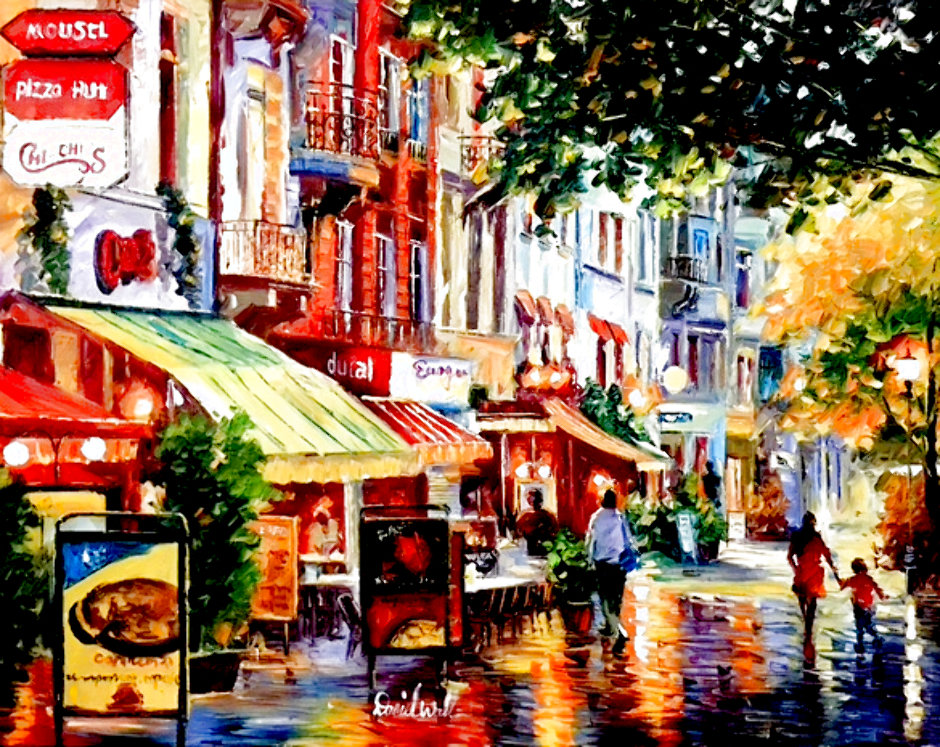 Park West Artist Daniel Wall Chinese Artist Paintings For Sale 60