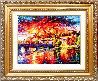 Sunset over Beziers 2014 Embellished - France Limited Edition Print by Daniel Wall - 1