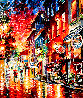 City Street Dusk 2014 Embellished Limited Edition Print by Daniel Wall - 0