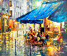 Small Cafe 2021 Embellished Limited Edition Print by Daniel Wall - 0