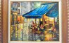 Small Cafe 2021 Embellished Giclee on Canvas Limited Edition Print by Daniel Wall - 2