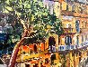 Seaside Retreat 2017 31x35 - Italy Original Painting by Daniel Wall - 3