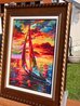 Dream Voyage 2019 - Framed Embellished Gicee Limited Edition Print by Daniel Wall - 2