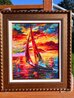 Dream Voyage 2019 - Framed Embellished Gicee Limited Edition Print by Daniel Wall - 1