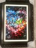 In Love 2023 - Framed Embellished Giclee on Canvas Limited Edition Print by Daniel Wall - 2