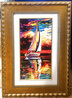Home Run AP 2017 -  Framed Embellished Giclee on Canvas Limited Edition Print by Daniel Wall - 1