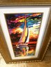 Home Run AP 2017 -  Framed Embellished Giclee on Canvas Limited Edition Print by Daniel Wall - 2
