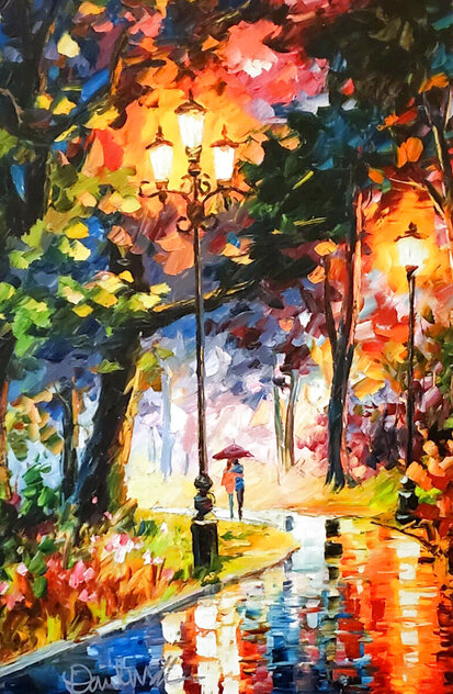 Life is Beautiful 2017 - Framed Embellished Giclee on Canvas Limited Edition Print by Daniel Wall Life is Beautiful 2017 - Framed Embellished Giclee on Canvas Limited Edition Print by Daniel Wall