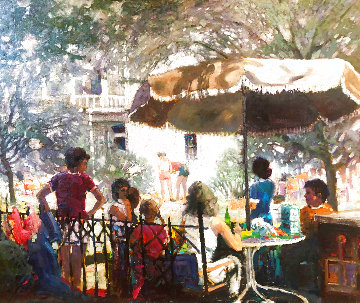 Summer Holiday 40x50 Huge Original Painting - Kent Wallis Summer Holiday 40x50 Huge Original Painting - Kent Wallis