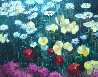 Poppies And Lillies 26x32 Original Painting by Scott Wallis - 0
