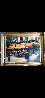Untitled - Parisian Cafe - France 2000 40x50 - Huge Original Painting by Scott Wallis - 2