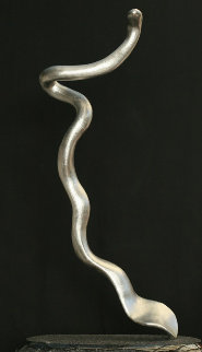 Sea Snake Steel Sculpture 33 in Sculpture - Edward Walsh Sea Snake Steel Sculpture 33 in Sculpture - Edward Walsh