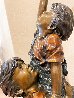 He Ain’t Heavy Bronze Sculpture 1997 53 in - Huge Sculpture by Walt Horton - 5