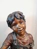 Can I Keep Him Bronze Scupture 2006 - 46 in Sculpture by Walt Horton - 5 Can I Keep Him Bronze Scupture 2006 - 46 in Sculpture by Walt Horton - 5