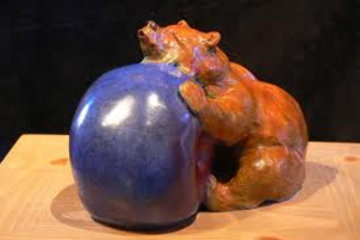 Berry Dreams Bronze Sculpture 2007 Sculpture - Walt Horton Berry Dreams Bronze Sculpture 2007 Sculpture - Walt Horton