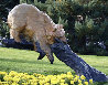 Bear Pause Life Size Bronze Sculpture 2006 74x97 in Sculpture by Walt Horton - 0