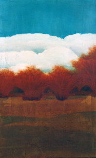 Fall Willows 1996 Original Painting - Tal Walton Fall Willows 1996 Original Painting - Tal Walton