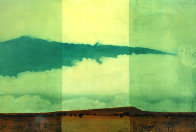 Dry Land 1996 33x23 Original Painting by Tal Walton - 0 Dry Land 1996 33x23 Original Painting by Tal Walton - 0