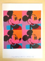 Myths: Mickey Mouse Poster 1981 Limited Edition Print by Andy Warhol - 1 Myths: Mickey Mouse Poster 1981 Limited Edition Print by Andy Warhol - 1