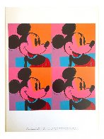 Myths: Mickey Mouse Poster 1981 Limited Edition Print by Andy Warhol - 5 Myths: Mickey Mouse Poster 1981 Limited Edition Print by Andy Warhol - 5