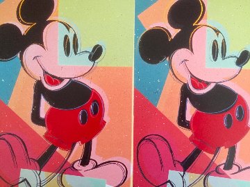 Myths: Mickey Mouse Double Mickey Mouse 1993 Limited Edition Print - Andy Warhol Myths: Mickey Mouse Double Mickey Mouse 1993 Limited Edition Print - Andy Warhol
