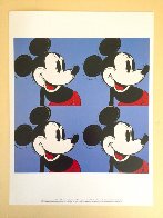 Myths: Mickey Mouse Poster 1995 Limited Edition Print by Andy Warhol - 1 Myths: Mickey Mouse Poster 1995 Limited Edition Print by Andy Warhol - 1