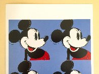 Myths: Mickey Mouse Poster 1995 Limited Edition Print by Andy Warhol - 2 Myths: Mickey Mouse Poster 1995 Limited Edition Print by Andy Warhol - 2