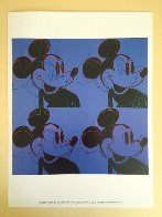 Myths: Mickey Mouse Poster 1995 Limited Edition Print by Andy Warhol - 1 Myths: Mickey Mouse Poster 1995 Limited Edition Print by Andy Warhol - 1