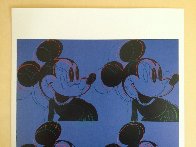 Myths: Mickey Mouse Poster 1995 Limited Edition Print by Andy Warhol - 2 Myths: Mickey Mouse Poster 1995 Limited Edition Print by Andy Warhol - 2