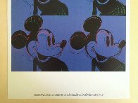 Myths: Mickey Mouse Poster 1995 Limited Edition Print by Andy Warhol - 3 Myths: Mickey Mouse Poster 1995 Limited Edition Print by Andy Warhol - 3