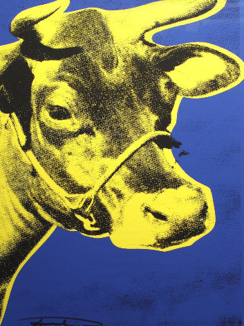 Druckgrafik, Kunstladen, Munchen (Cow) Poster 1971 Limited Edition Print - Andy Warhol