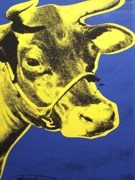 Druckgrafik, Kunstladen, Munchen (Cow) Poster 1971 Limited Edition Print by Andy Warhol