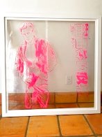James Dean Rebel Without a Cause Printers -  Acetate 38x38 Original Painting by Andy Warhol - 5