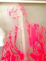 James Dean Rebel Without a Cause Printers - Acetate 38x38 Original Painting by Andy Warhol - 3 James Dean Rebel Without a Cause Printers - Acetate 38x38 Original Painting by Andy Warhol - 3