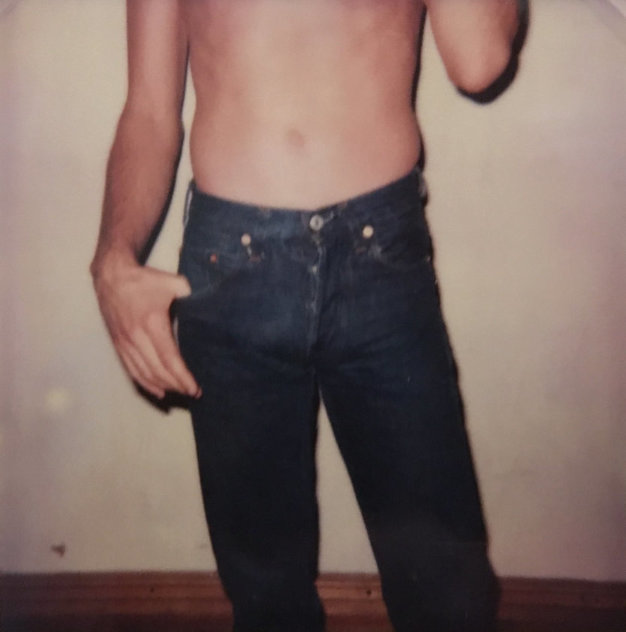 Blue Jeans 1984 - Polaroid Photography by Andy Warhol
