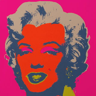 Sunday B Morning Marilyn Monroe Works on Paper (not prints) - Andy Warhol